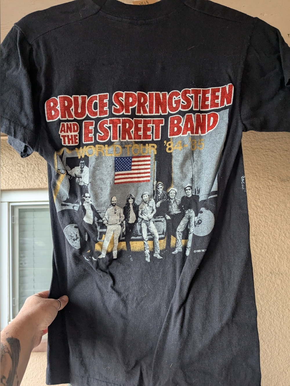 Authentic Bruce Springsteen 80s Band Tee - Picture 2 of 7